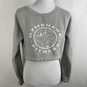 Gymshark LEGACY crew neck crop sweatshirt Size Medium